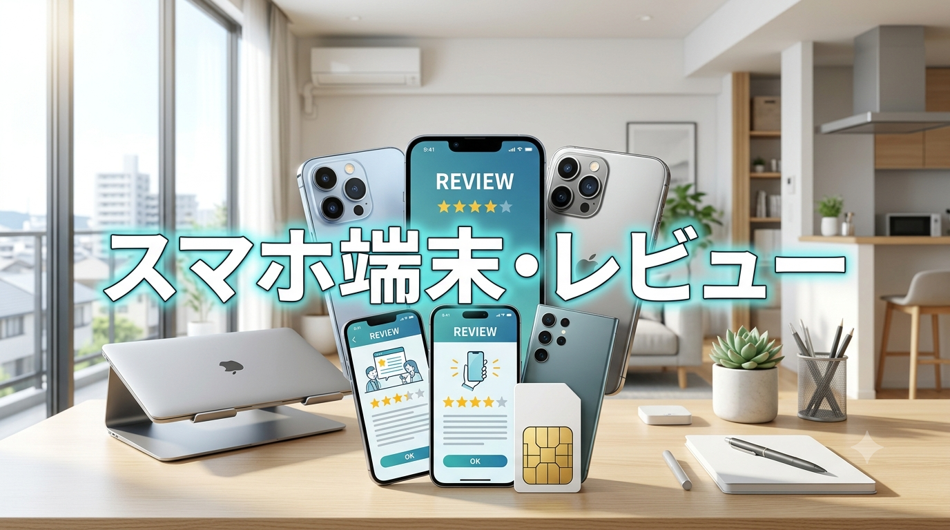 スマホ端末・レビュー